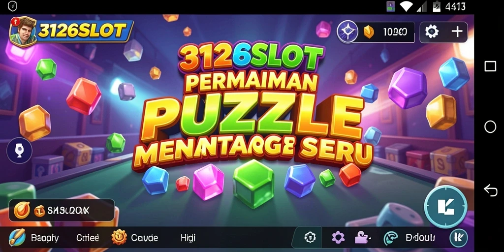 Screenshot gameplay 3126SLOT menampilkan tantangan Puzzle yang seru.