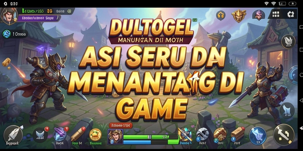 Gambaran aksi mendebarkan dalam DULTOGEL.