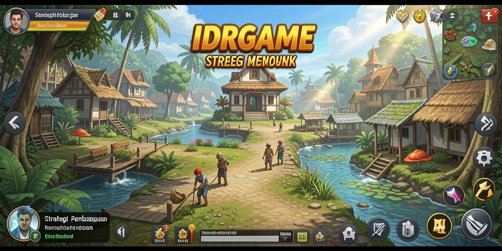 Tampilan gameplay menarik dari IDRGAME yang memukau dan menantang.