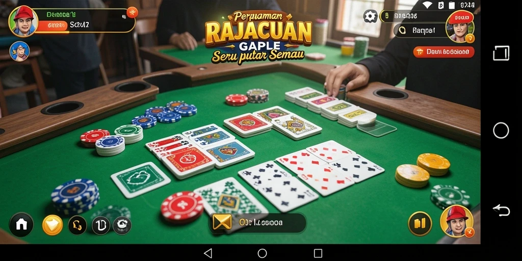 Tampilan gameplay seru RAJACUAN yang memikat.