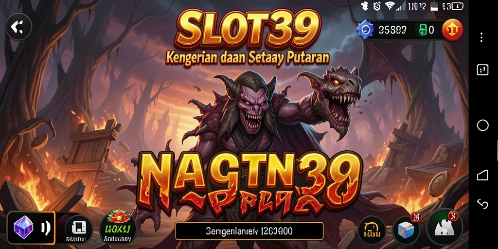 Tampilan gameplay SLOT39 yang mencekam dan mendebarkan.