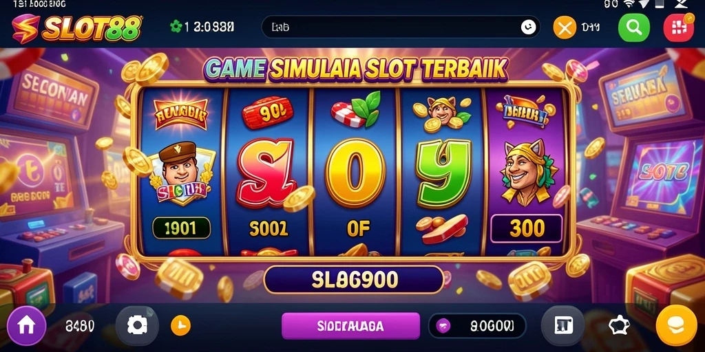Screenshot SLOT88 menampilkan aksi slot yang mendebarkan dan grafis yang memukau.