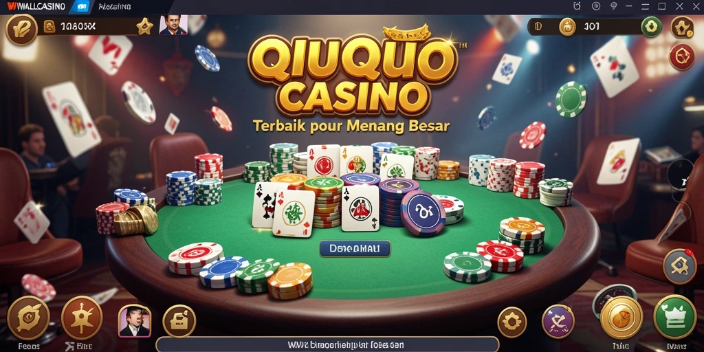 Tampilan gameplay mendebarkan dari WINALLCASINO QiuQiu.